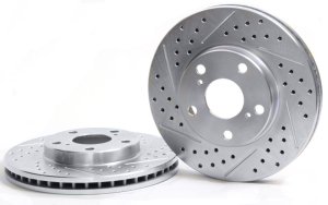 Jeep Grand Cherokee Brake Rotors (2) - Front - Baer Brakes - Claw Performance Rotors - `11-`20